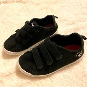 Boys And 1 Velcro Black Shoes Kids